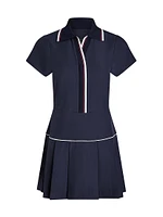 Darien Contrast Tennis Minidress