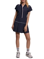 Darien Contrast Tennis Minidress