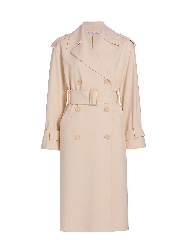 Double-Breasted Trench Coat