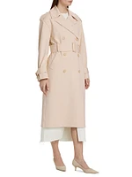 Double-Breasted Trench Coat