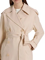 Double-Breasted Trench Coat