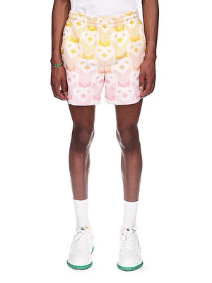 Gradient Logo Terry Shorts