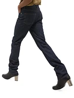 Mid-Rise Slim-Fit Jeans