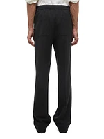 Wool-Blend Relaxed-Fit Trousers