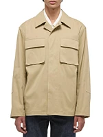 Cotton Relaxed-Fit Utility Jacket