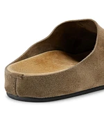 Hugo Suede Mules