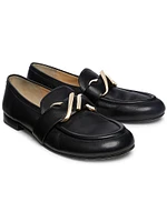 Monogram Leather Loafers