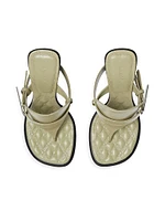 Bay 100MM Leather Sandals