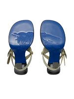 Bay 100MM Leather Sandals