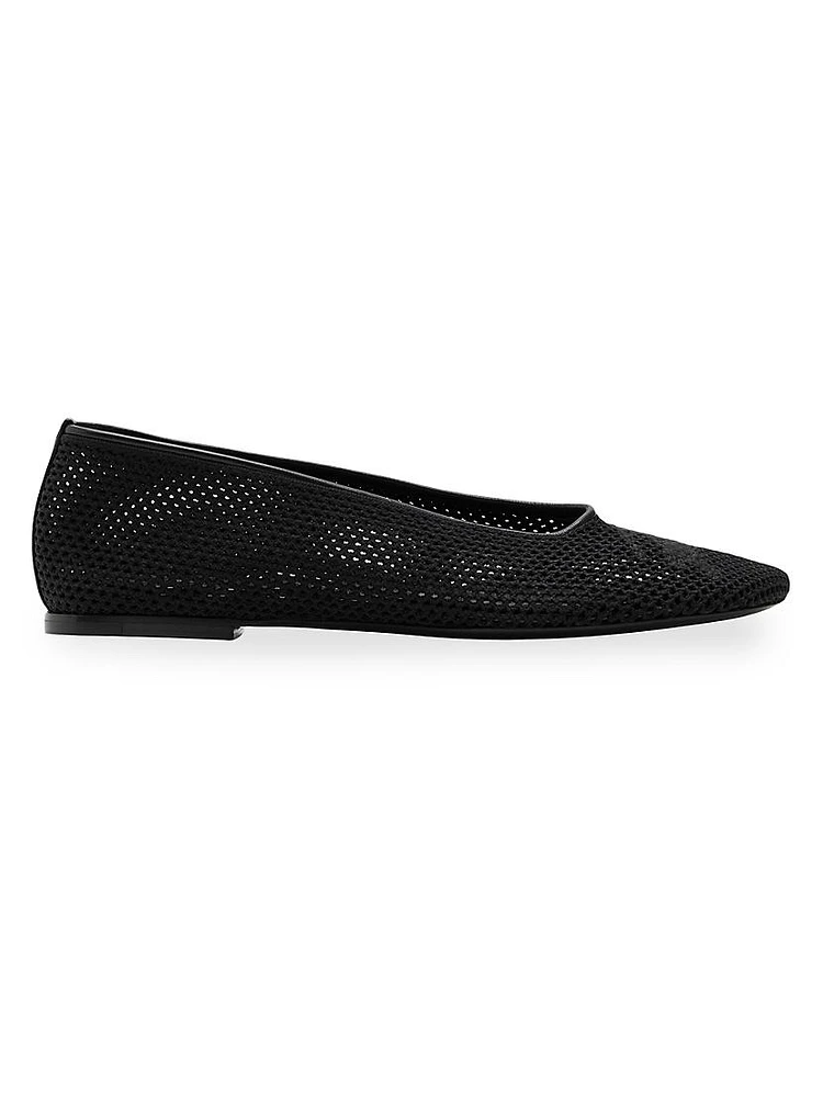 Mesh Ballerina Flats