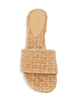 Amy Intreccio Raffia Mules