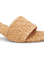 Amy Intreccio Raffia Mules