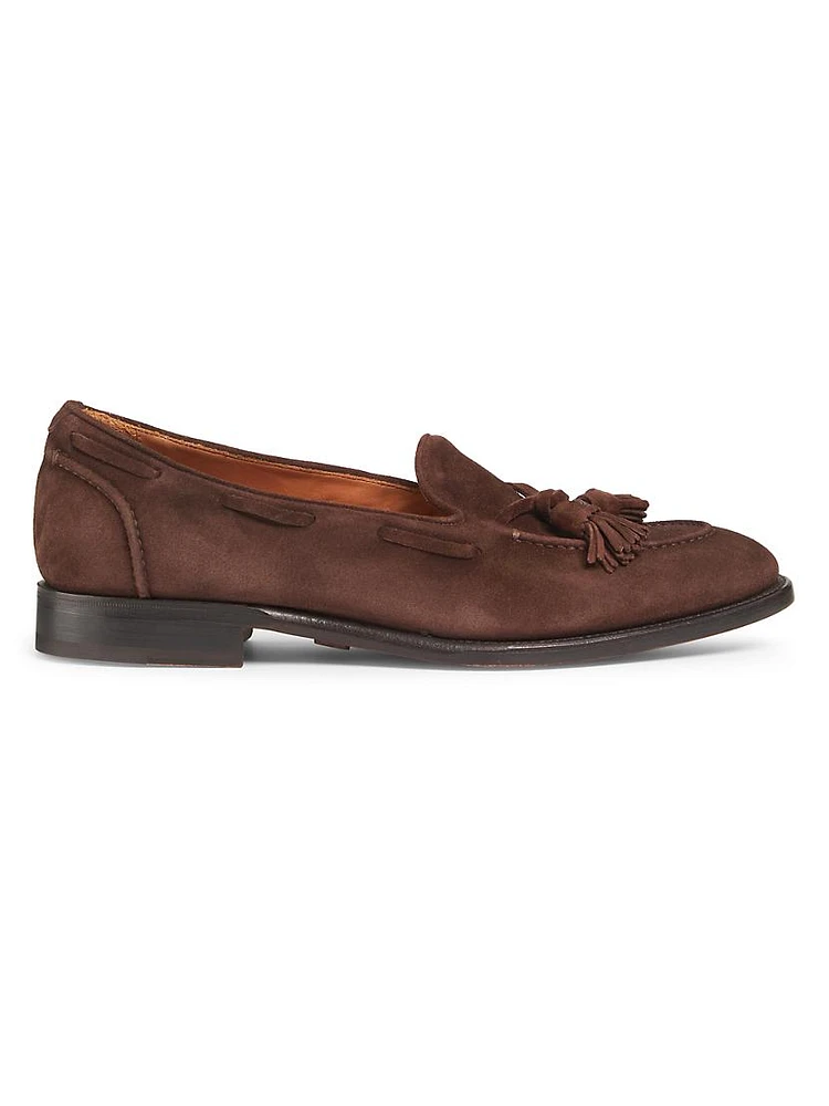 Luther Tasseled Suede Loafers