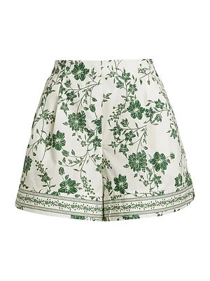 Trish Cotton Poplin Shorts