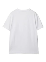 Chain-Print Cotton T-shirt