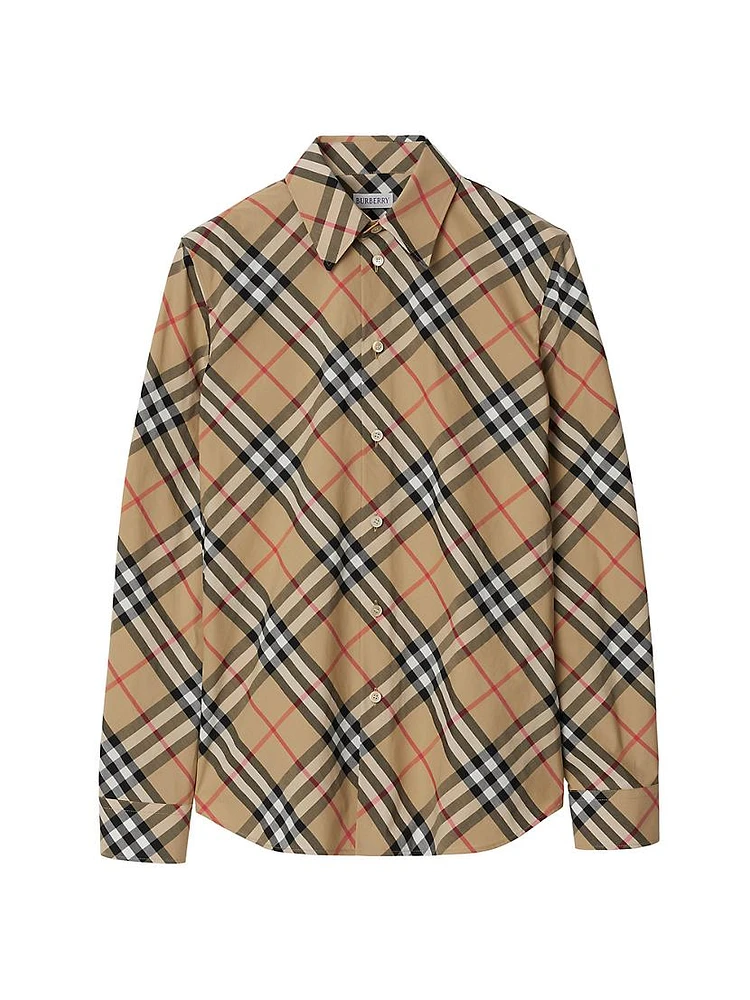 Cotton Check Shirt