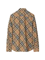 Cotton Check Shirt