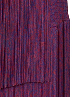 Tiered Fringe Midi-Dress