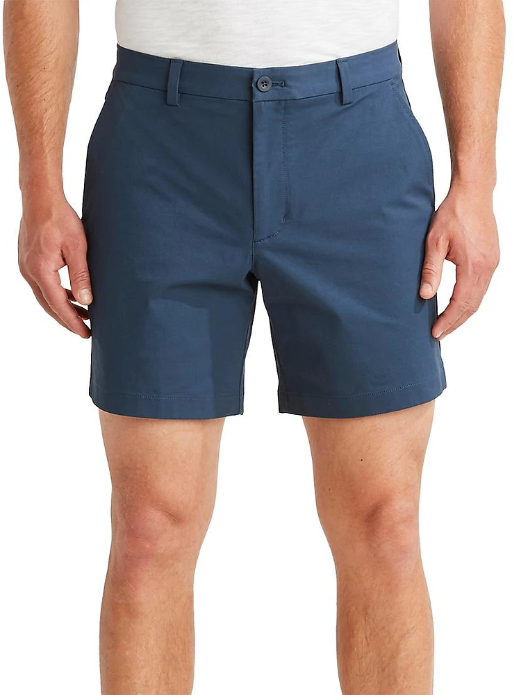 On-The-Go Cotton-Blend Shorts