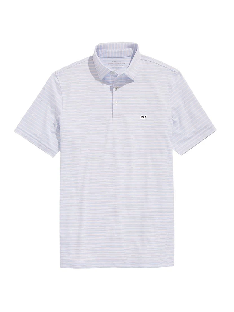 St. Jean Sankaty Striped Polo Shirt