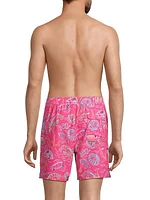 Chappy Printed Swim Trunks