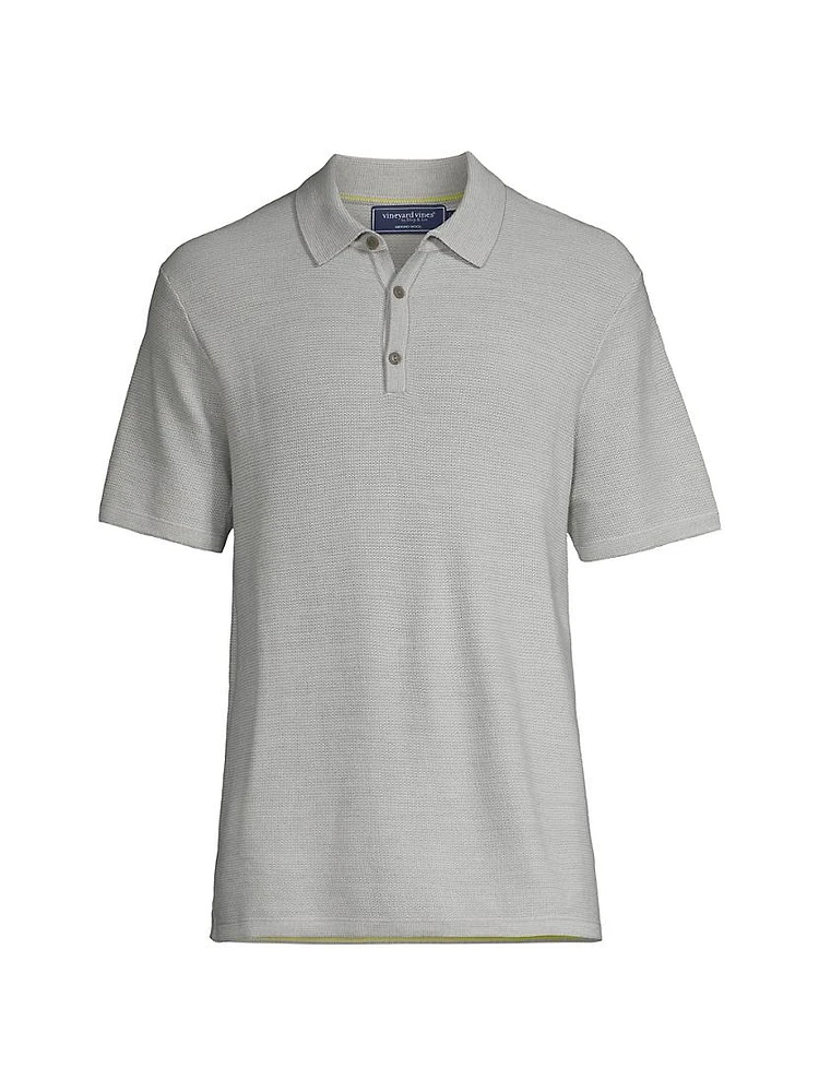 On-The-Go Wool Polo Shirt