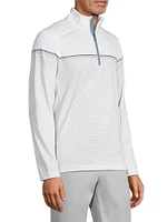 Sankaty Striped Quarter-Zip Sweatshirt