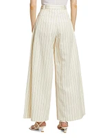 Wide-Leg Suiting Pants