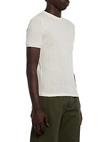 Dolly Fine-Knit Short-Sleeve T-Shirt