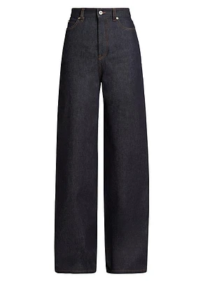 High-Rise Wide-Leg Jeans