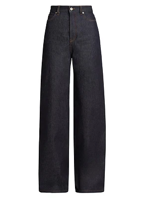 High-Rise Wide-Leg Jeans