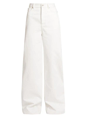 High-Rise Wide-Leg Jeans