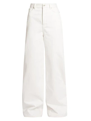 High-Rise Wide-Leg Jeans