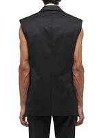 Wool Notch-Lapel Vest