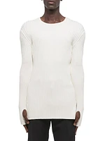 Cotton Crewneck Sweater