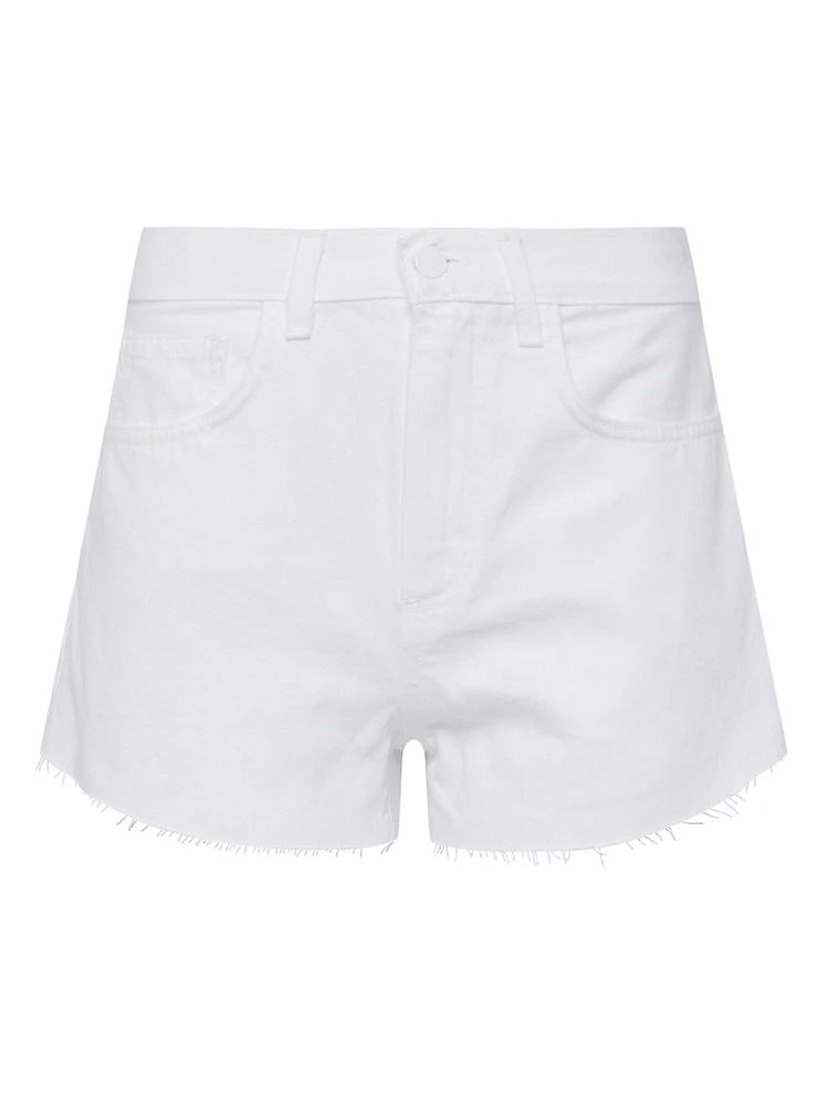 Beck High-Rise Denim Shorts