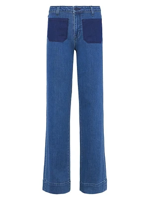 Nolan Stretch Wide-Leg Jeans