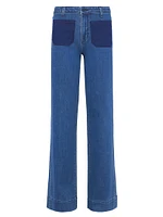 Nolan Stretch Wide-Leg Jeans