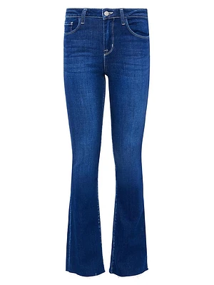 Ruth Mid-Rise Slim-Straight Jeans