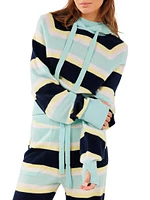 Vic Cashmere Striped Hoodie