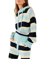 Vic Cashmere Striped Hoodie