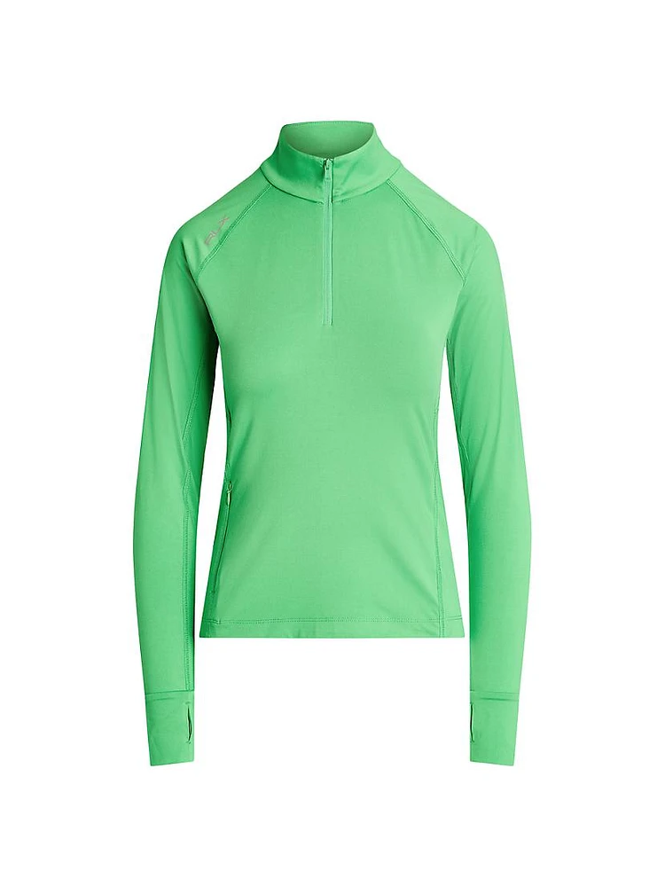 Performance Long-Sleeve Quarter-Zip Sweater