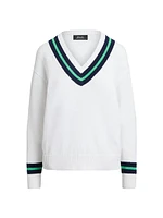 Cricket Striped Cotton Sweater