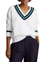 Cricket Striped Cotton Sweater