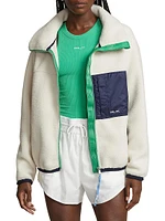 Ripstop Colorblocked Fleece Jacket