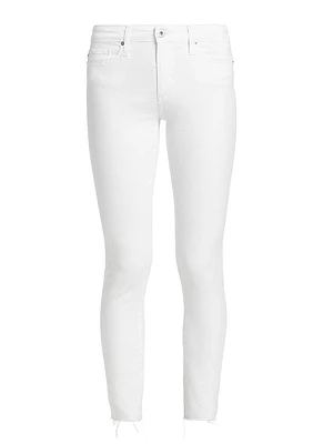 Farrah Cotton-Blend Crop Jeans