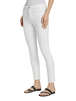 Farrah Cotton-Blend Crop Jeans