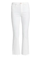 Farrah Cotton-Blend Boot-Cut Jeans