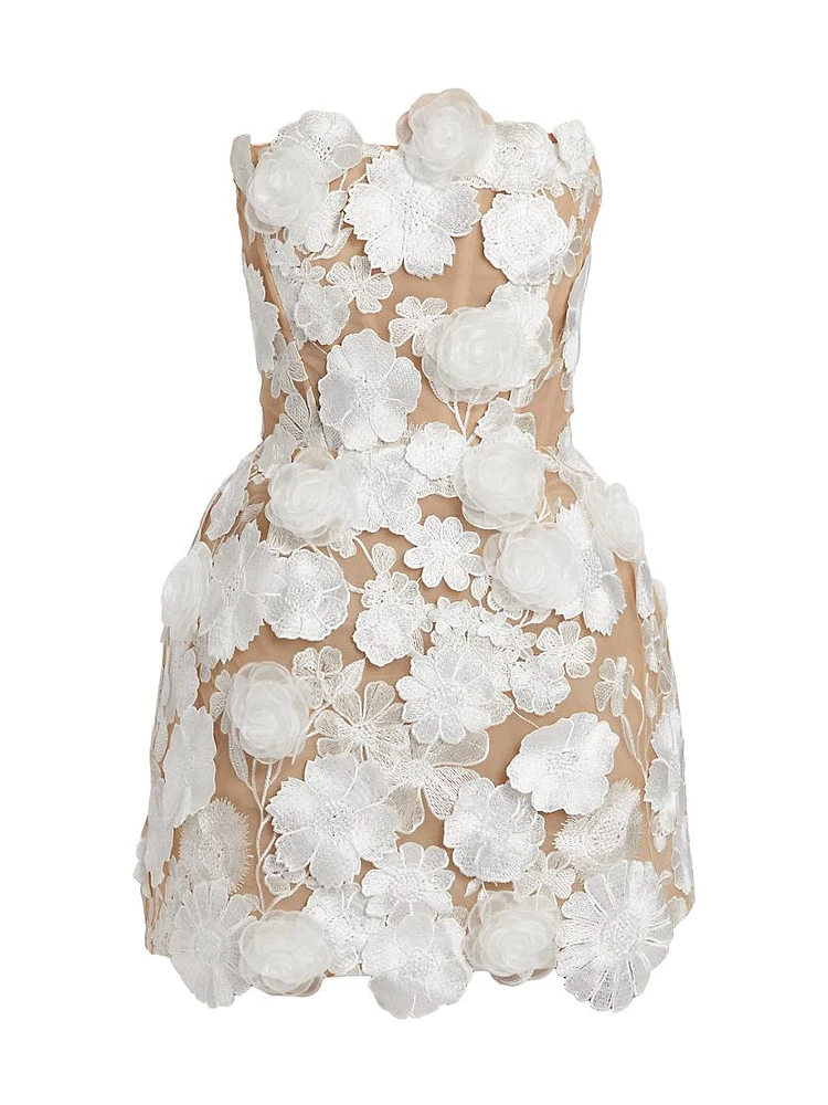 Jasmine Maraya Floral Minidress