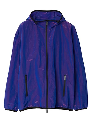 Hooded Oversized Windbreaker Jacket